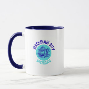 Mackinaw City Michigan Heimat Kaffee Tasse