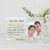 Mackinaw Island Save the Date (Stehend Vorderseite)