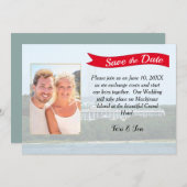 Mackinaw Island Save the Date (Vorne/Hinten)