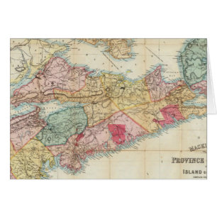 Mackinlay-Karte der Provinz Nova Scotia 2
