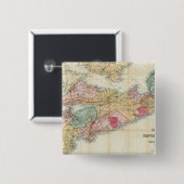 Mackinlay-Karte der Provinz Nova Scotia 2 Button (Vorne & Hinten)