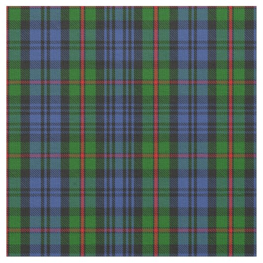 MacKinlay Tartan-Druck Stoff (Nahaufnahme)