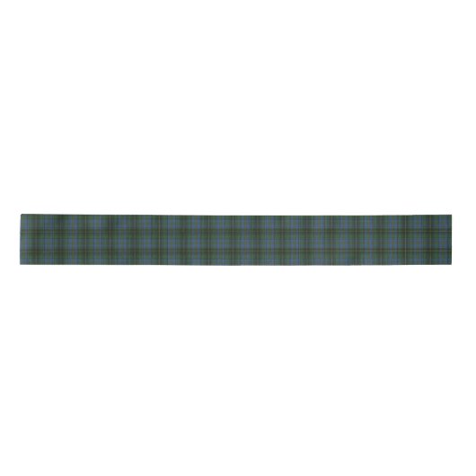 MacKinnes Jagd Ancient Scottish Tartan Satinband (Vorderseite)