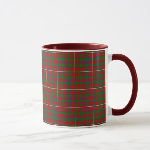 MacKinnon Clan Tartan Tasse