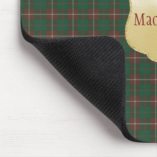 MacKinnon Jagd Antiker Original Schottischer Tarta Mousepad (Ecke)