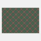 MacKinnon Scottish Clan Tartan Wrap Geschenkpapier Set (Vorderseite 2)