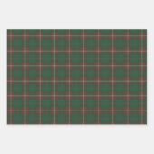 MacKinnon Scottish Clan Tartan Wrap Geschenkpapier Set (Vorderseite)