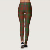 MacKinnon Tartan Clan Kariert Leggings (Rückseite)