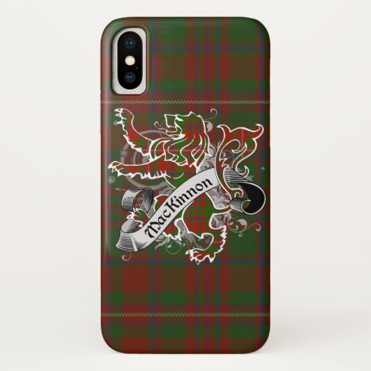 MacKinnon Tartan-Löwe Case-Mate iPhone Hülle (Rückseite)