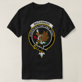 MacKinnon Wappen Tartan Clan Scottish Clan T-Shirt (Design vorne)
