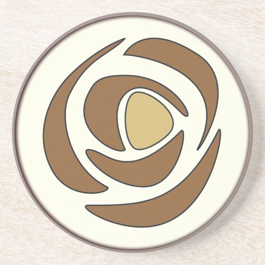 Mackinrose Kupfer Untersetzer (Vorne)