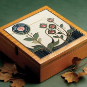 Mackintosh Art Deco Abstract Floral Wall Decor Cer Fliese