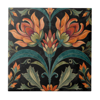 Mackintosh Art Deco abstrakter Blumenschmuck für d Fliese