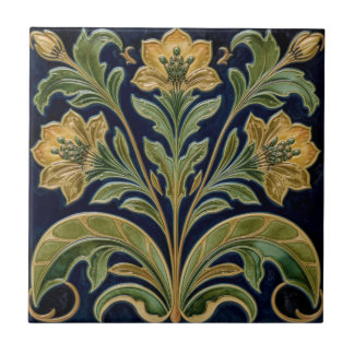 Mackintosh Art Deco abstrakter Blumenschmuck für W Fliese