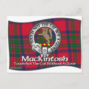 MacKintosh Clan Postkarte