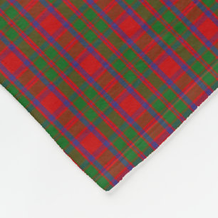 MacKintosh-Clan-Tartan Fleecedecke