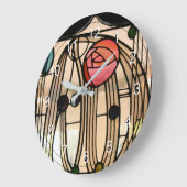 Mackintosh - Glasfenster, das Hill House Große Wanduhr (Winkel)