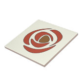 Mackintosh Pomegranate Art Nouveau Rose Fliese (Seite)