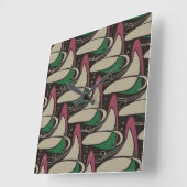 MACKINTOSH QUADRATISCHE WANDUHR (Winkel)