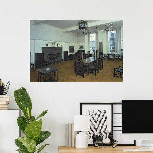 Mackintosh Room Poster (Heimbüro)