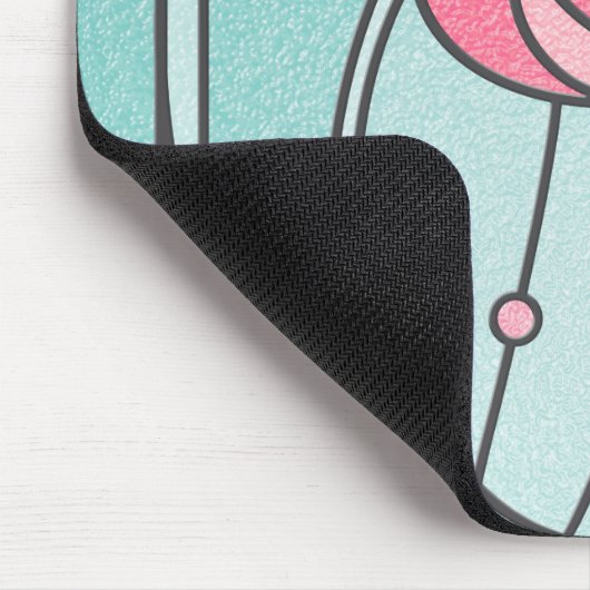 Mackintosh-Rose Mousepad (Ecke)