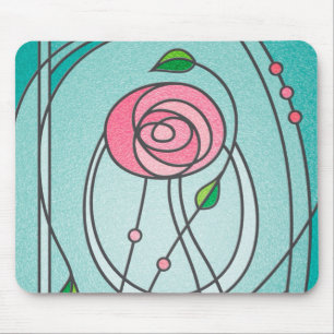 Mackintosh-Rose Mousepad