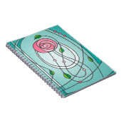 Mackintosh-Rose Notizblock (Rechte Seite)