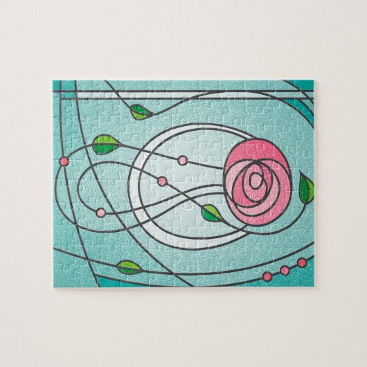 Mackintosh-Rose Puzzle (Horizontal)
