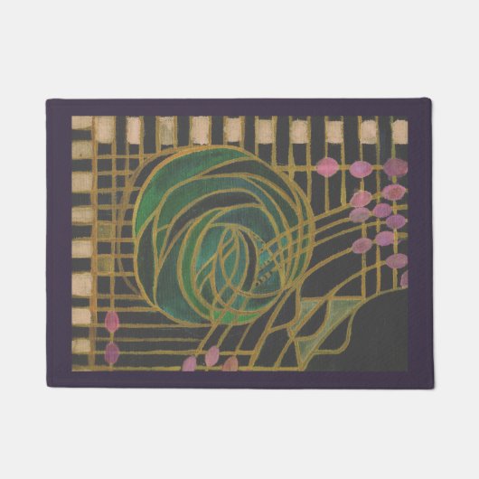 Mackintosh-Stil Fußmatte (Vorderseite)