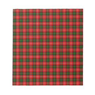 MacKintosh Tartan Notizblock