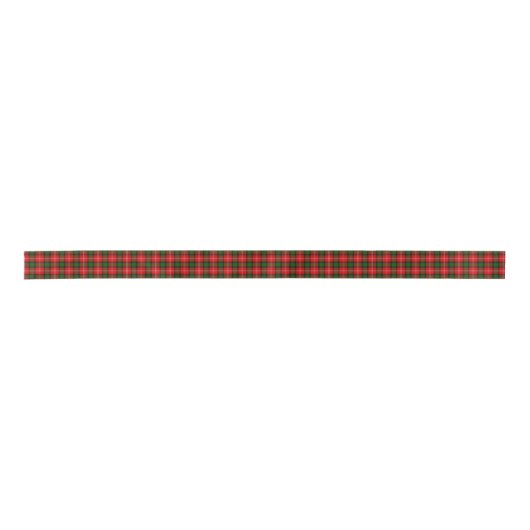MacKintosh Tartan Ribbon Satinband (Vorderseite)