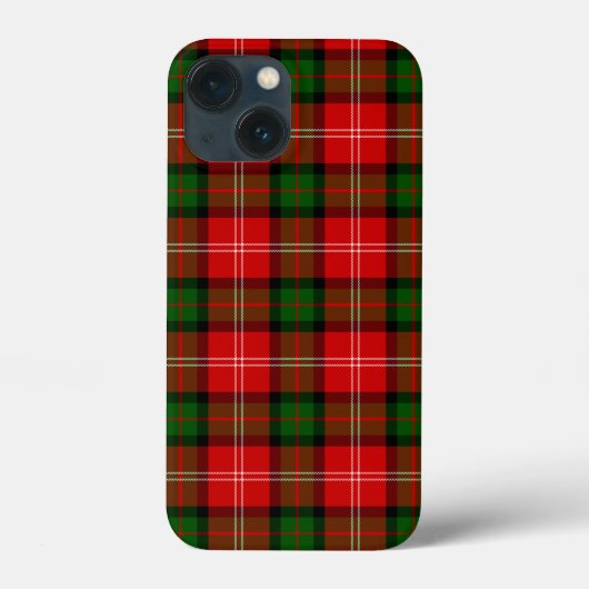 MacKintosh Tartan rot kariert Case-Mate iPhone Hülle (Rückseite)