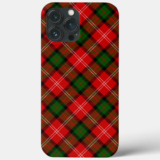 MacKintosh Tartan rot kariert Case-Mate iPhone Hülle (Rückseite)