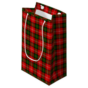 MacKintosh Tartan rot kariert Kleine Geschenktüte