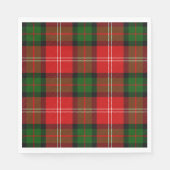 MacKintosh Tartan rot kariert Serviette (Vorderseite)