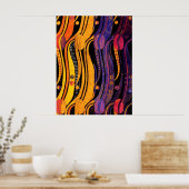 Mackintosh: Tulips Design Poster (Küche)