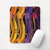 Mackintosh: Tulpe-Entwurf Mousepad (Mit Mouse)