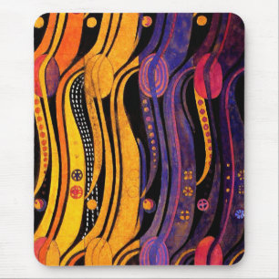 Mackintosh: Tulpe-Entwurf Mousepad