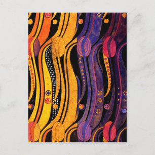 Mackintosh: Tulpen Design Postkarte