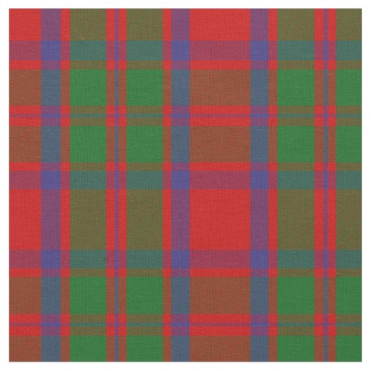 MacKintoshtartan-Druck Stoff (Nahaufnahme)