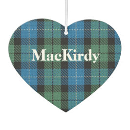 MacKirdy Tartan Kariert Air Freshener Autolufterfrischer