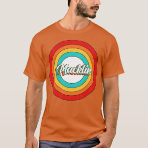 Macklin Name Shirt Vintag Macklin Circle