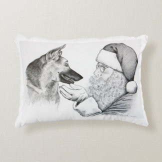 Macksie-and-Santa-LARGE Dekokissen