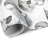 Macksie-and-Santa-LARGE Geschenkpapier (Rolleneckpunkt)