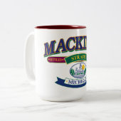 Macksie Zweifarbige Tasse (Vorderseite Links)