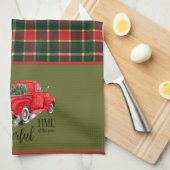 MacLachlan Alte Moderne Original Tartan Weihnachte Geschirrtuch (Viertel Falte)