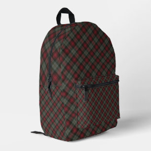 MacLachlan Ancient Scottish Tartan Bedruckter Rucksack