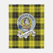 MacLachlan Clan Abzeichen Tartan Kariert Fleecedecke (Vorderseite)