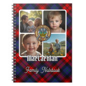 MacLachlan Familienfoto-Collage Notizblock (Vorderseite)