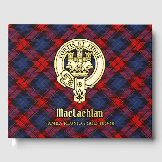 MacLachlan Family Wiedersehen Gästebuch (Vorderseite)
